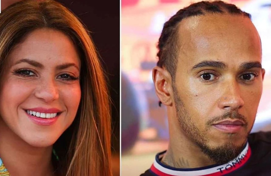 ¡Están cada vez más cerca! Reportan que Shakira y Lewis Hamilton se están conociendo 