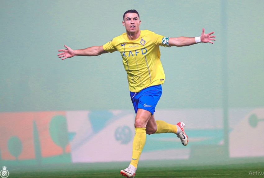Cristiano Ronaldo anotó doblete y garantiza el triunfo del Al Nassr 