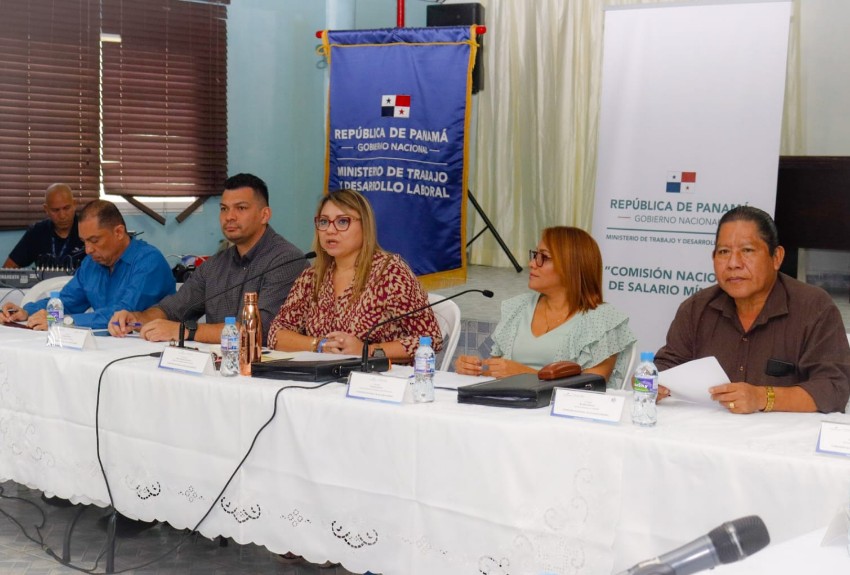 Comisión Nacional de Salario Mínimo inicia recorrido para escuchar al sector trabajador y empleador en Bocas del Toro 