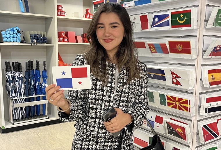 Joven panameña habla ante la Organización de las Naciones Unidas 