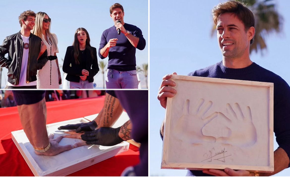 William Levy recibe premio en festival de Cine de Almería y se lo dedica a sus hijos y a su mujer 