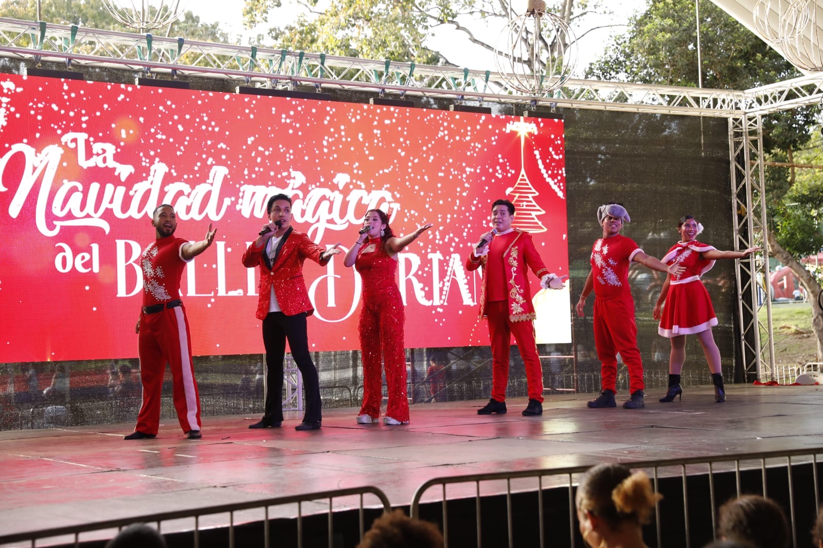 Bazar y concierto navideño con Osvaldo Ayala, en el Parque Omar 