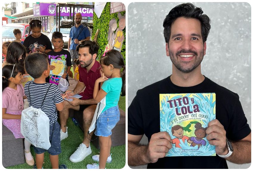 El libro 'Tito y Lola y el poder del agua en la Cuenca del Canal de Panamá' gana premio internacional 