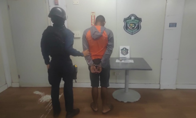 Capturan a 'Cholo Morao' con un arma de fuego en Samaria 