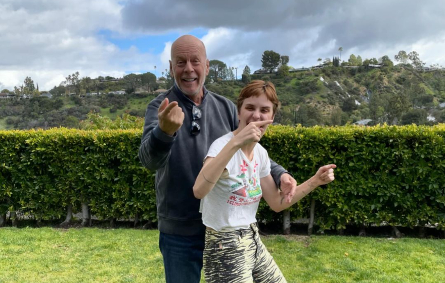 Hija de Bruce Willis comparte que fue diagnosticada con autismo 