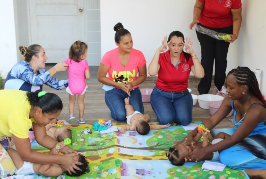 Promueven estimulación temprana con los infantes en la provincia de Colón 