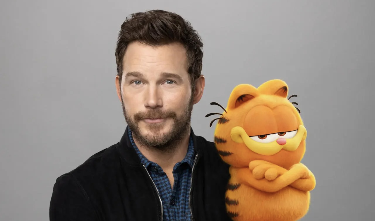 Chris Pratt dice que prestar su voz para ‘Garfield’ le dejó enseñanzas sobre paternidad 