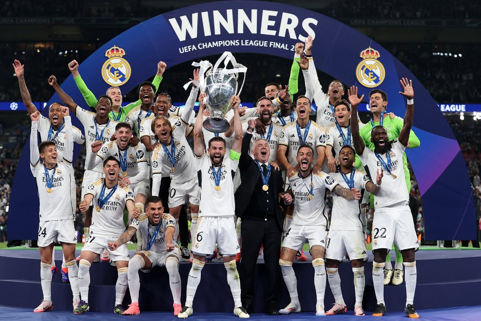 Real Madrid gana la 15 en duelo ante el Dortmund en Wembley 