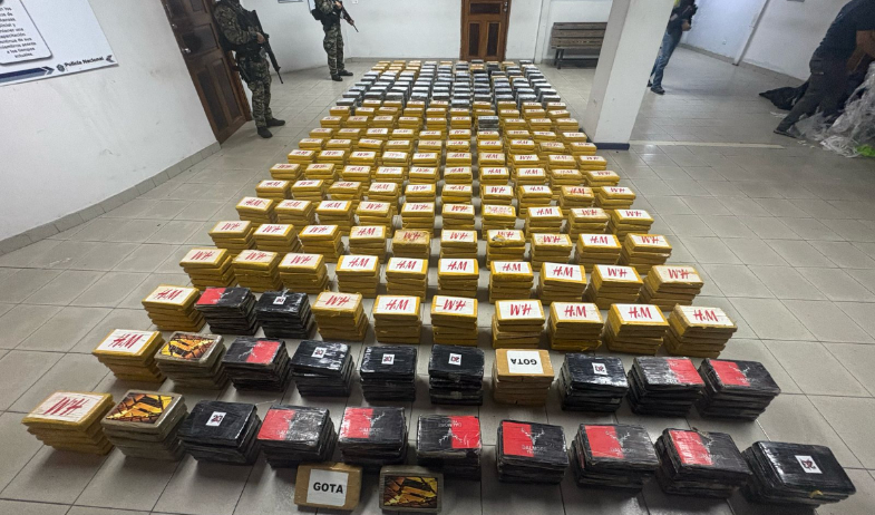Droga con destino a Bélgica es interceptada en Colón tras salir de El Salvador 