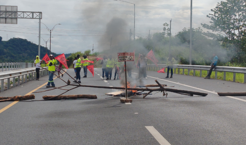La Chorrera y Arraiján también fueron escenarios de manifestaciones contra la Ley 462 