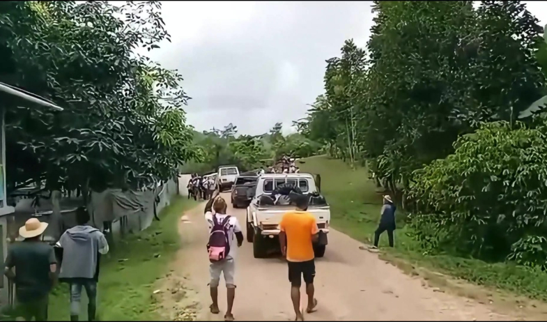  Pobladores de La Conga en Capira, expulsan de las riberas del Río Indio a personal de la ACP  