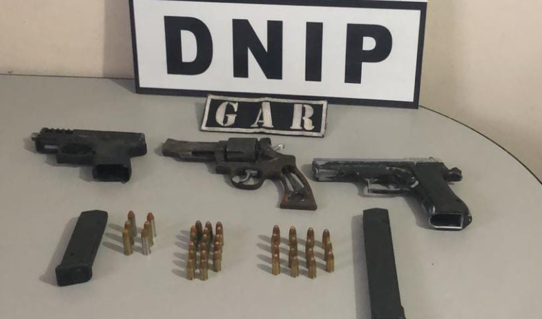 En los primeros cuatro meses del año, la Policía Nacional ha incautado 1,517 armas de fuego  