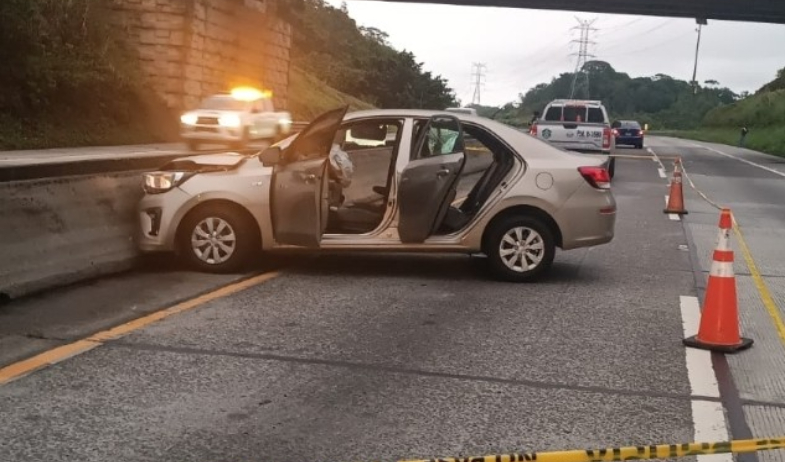 Incidente violento en la autopista Panamá-Colón 