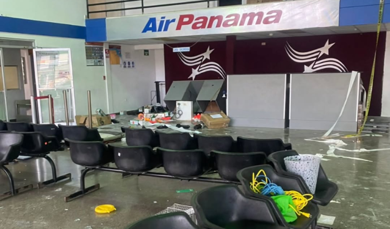 Suspenden operaciones en el Aeropuerto de Changuinola tras actos de vandalismo 