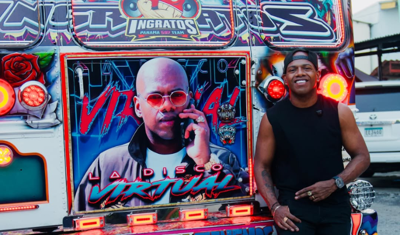 ¡Prittón en su Diablo Rojo! DJ Andy 507 entra al Salón de la Fama en Panamá  