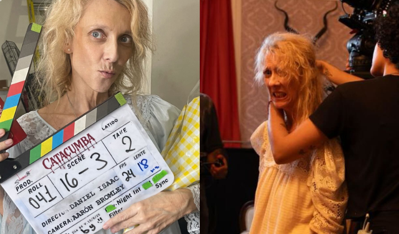 Gaby Gnazzo se lanza al cine de terror y lo disfruta al máximo 