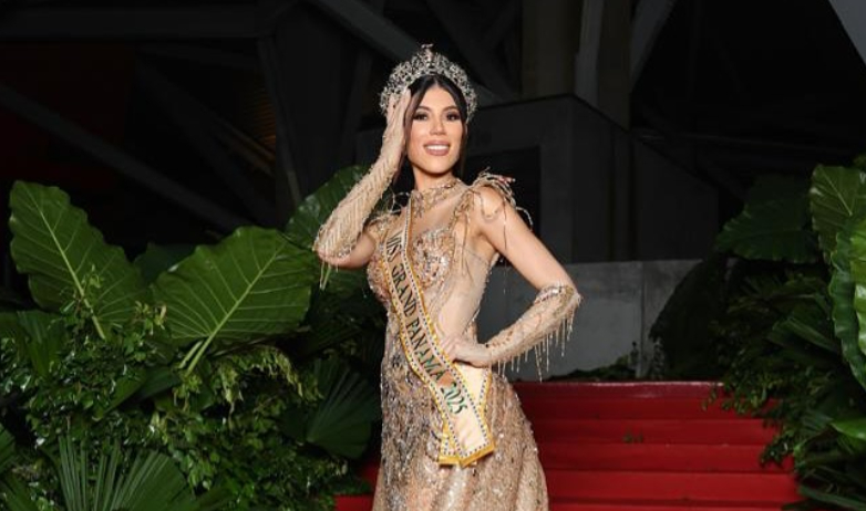 Isamar Herrera sigue con el 'corazón lleno' tras su pasada coronación como Miss Grand Panamá 2025 