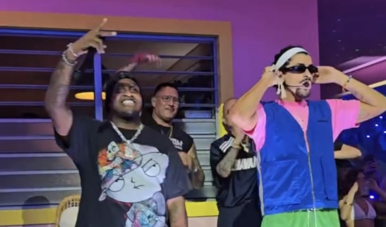 Sech hace historia en el Cholien la residencia de Bad Bunny 