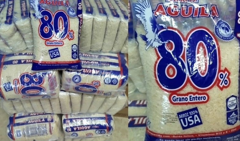 Detectan presunto contrabando de arroz en puesto de control en San Isidro 