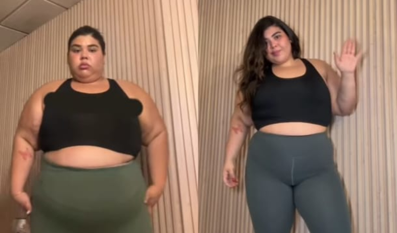 ¡-75 libras! Brithany celebra su proceso real y natural, sin atajos ni prisas 
