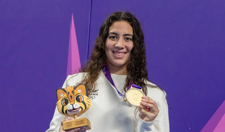 ¡Oro para Panamá en Asunción 2025! Emily Santos brilla en 100m pecho 