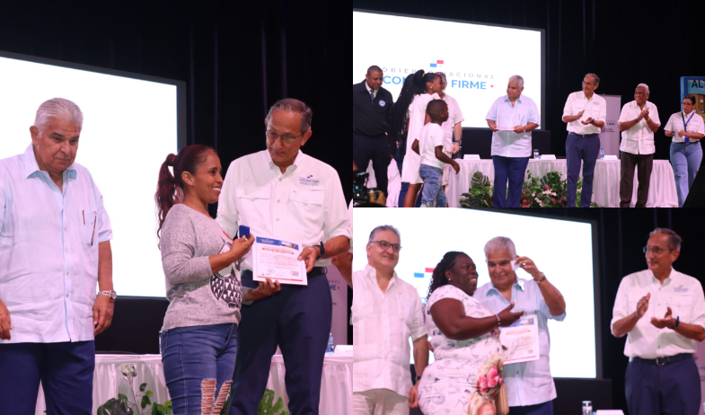 Presidente Mulino entrega 540 nuevos apartamentos en Alto de Los Lagos, Colón 