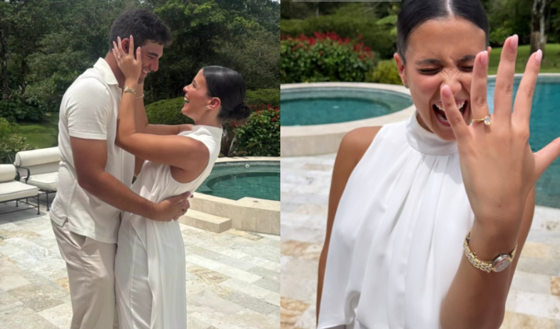 ¡Julianne Roux se compromete! La creadora de contenido panameña dijo 'sí' en un ambiente lleno de amor 