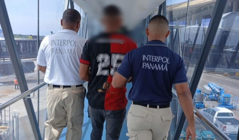 Interpol Panamá aprehende a 'Ameba',  uno de los más buscados por blanqueo de capitales y homicidio 