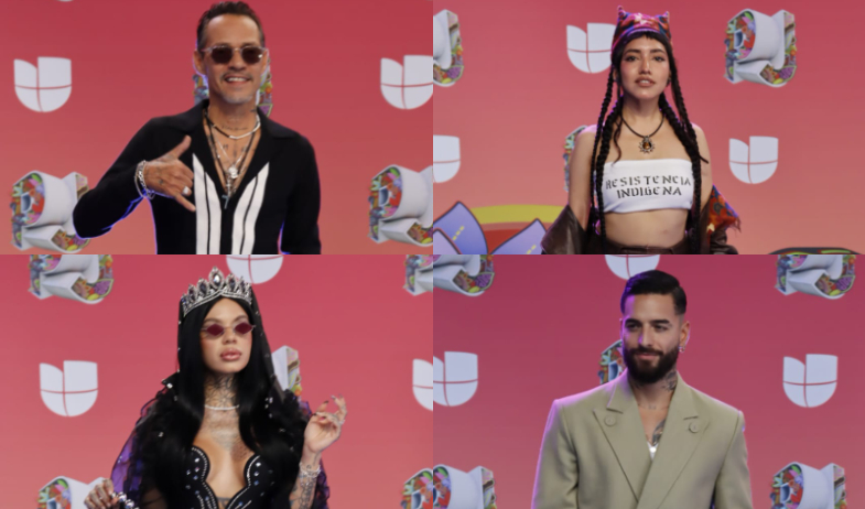 Estrellas latinas deslumbran en la alfombra azul de Premios Juventud en Panamá 
