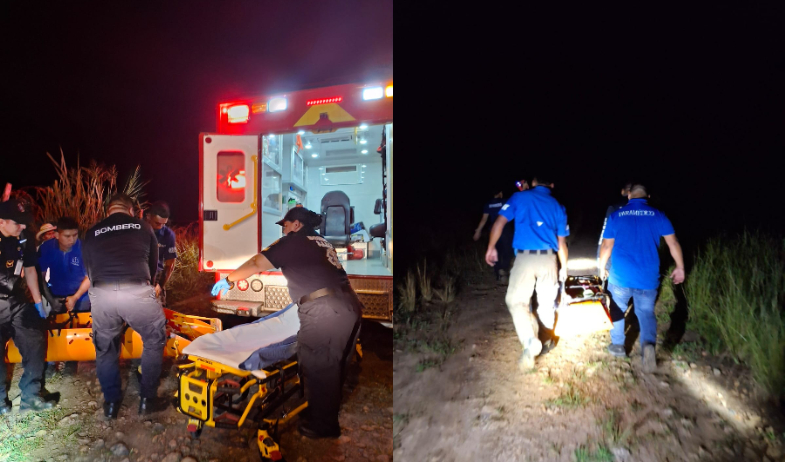 Rescatan a joven embarazada tras caer al río en Coclé 