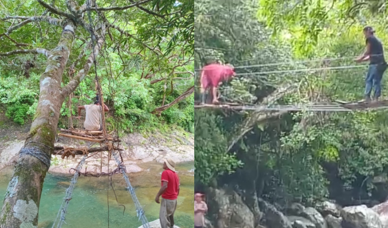 Puentes improvisados ponen en peligro a comunidades de Ngäbe-Buglé 
