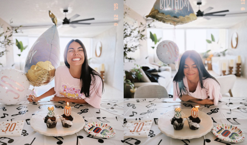 Liz Grimaldo celebra sus 30 años con gratitud y mucho amor 