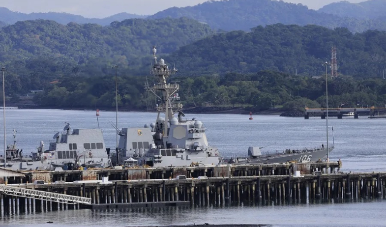 Otro buque destructor del ejército de Estados Unidos está en Panamá 