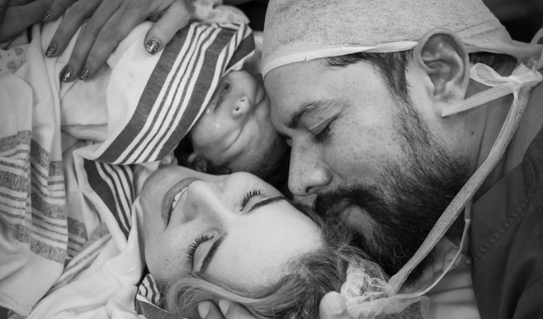 ¡Nació Luna!  Diana Monster celebra la llegada de su primera hija 