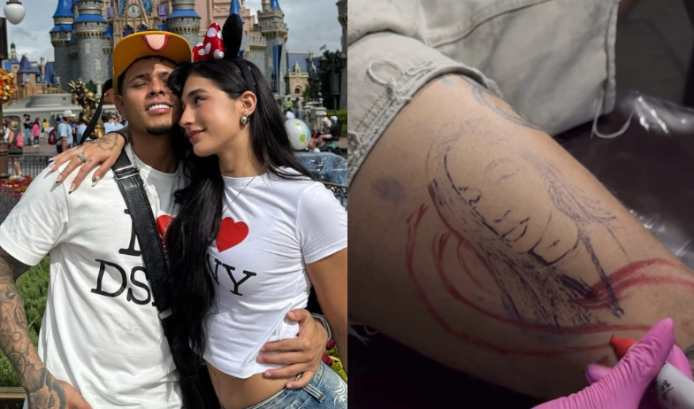 Tachi lanza 'Marbella' y deja a todos en shock: ¿se tatuó la cara de Aliah? 