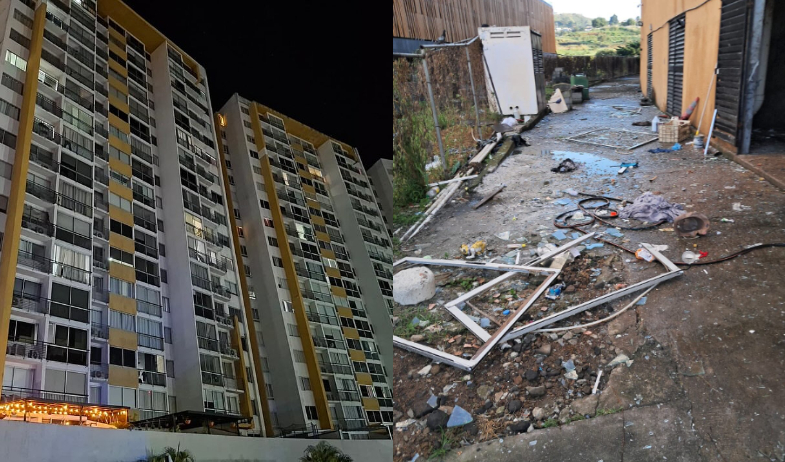 Tres heridos tras siniestro en edificio de la Ricardo J. Alfaro 