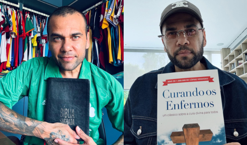 Dani Alves abraza la fe y se convierte en 'discípulo de Cristo Jesús' 