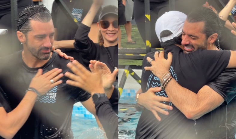Toni Acosta se bautiza y comparte un momento transformador junto a Dios 