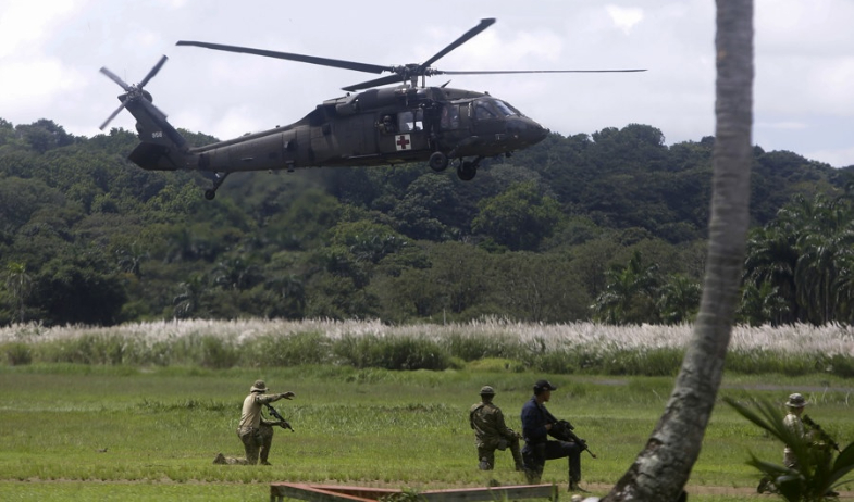 Fuerzas de seguridad de EEUU y Panamá realizan entrenamiento conjunto en la selva panameña 
