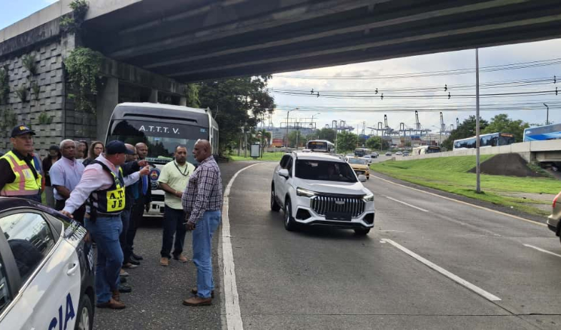 Establecerán la ruta del carril exclusivo entre Albrook y Panamá Oeste  