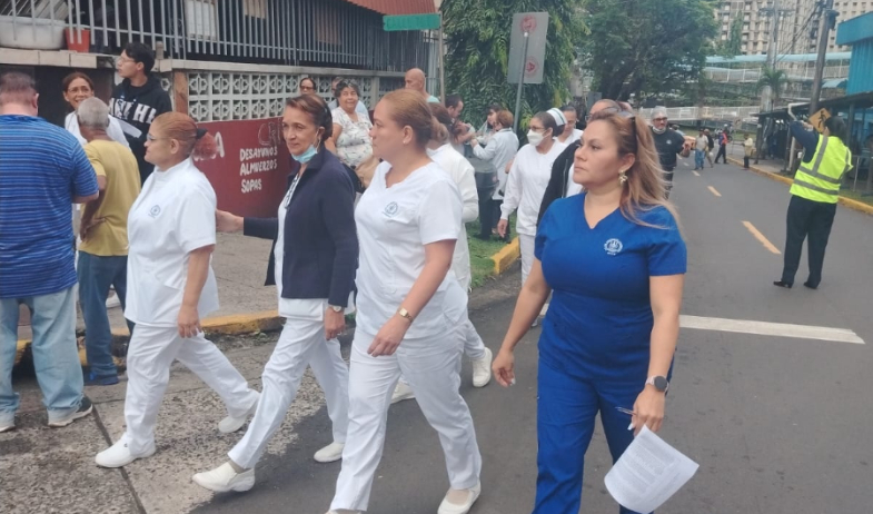 Más de 600 personas participaron en simulacro de evacuación en la Policlínica de Betania 