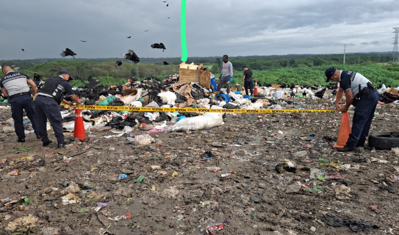 ¡Dios mío! Encuentran feto en vertedero de Colón 