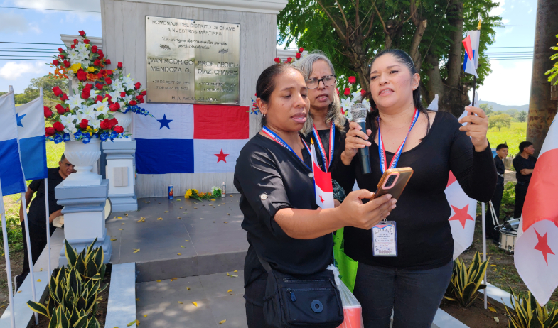 Acto en memoria de los caídos en las protestas de 2023 reúne a educadores en Chame 