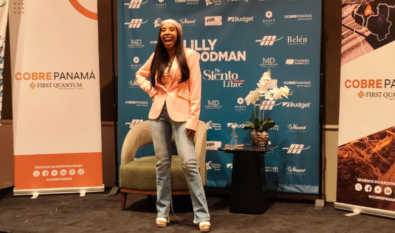 Lilly Goodman regresa a Panamá con propósito, fe y el sueño de vestir una pollera 