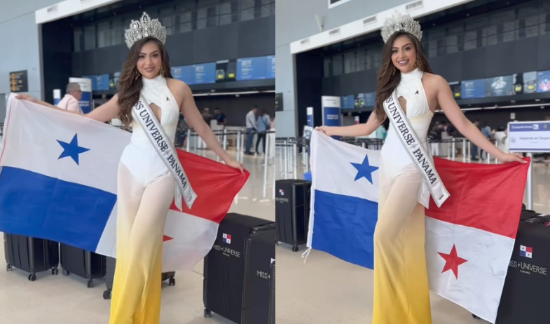 Mirna Caballini parte rumbo a Tailandia para representar a Panamá en Miss Universe 2025 