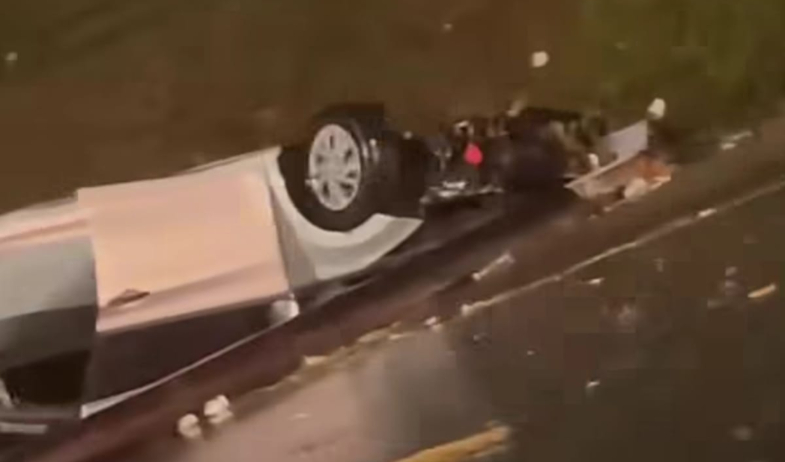 Un muerto y tres heridos en accidente de tránsito en la carretera Panamá–Colón 