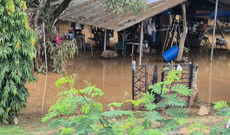 Autoridades atienden múltiples afectaciones por las fuertes lluvias en Azuero 