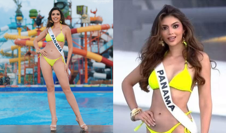 Mirna Caballini y su 'abrebocas' en el 'Swimsuit Fashion Show' de Miss Universe  