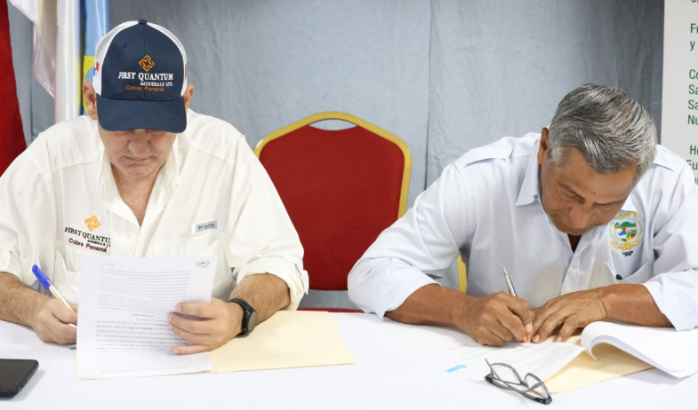 Cobre Panamá y Municipio de Omar Torrijos Herrera sellan alianza que impulsará el desarrollo del distrito   