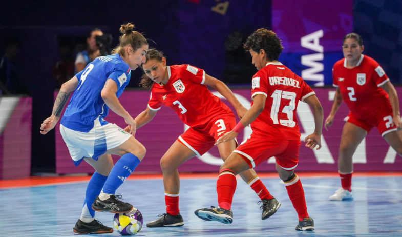 Italia demuestra su poderío frente a Panamá y la golea por 17-0 